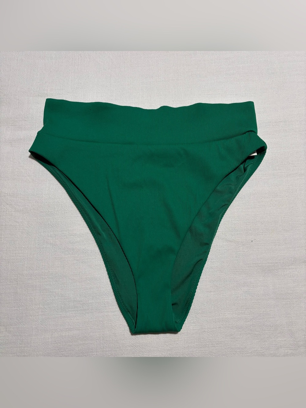 Aerie High Cut Cheeky Bikini Bottoms | NWT | Green | Size XL